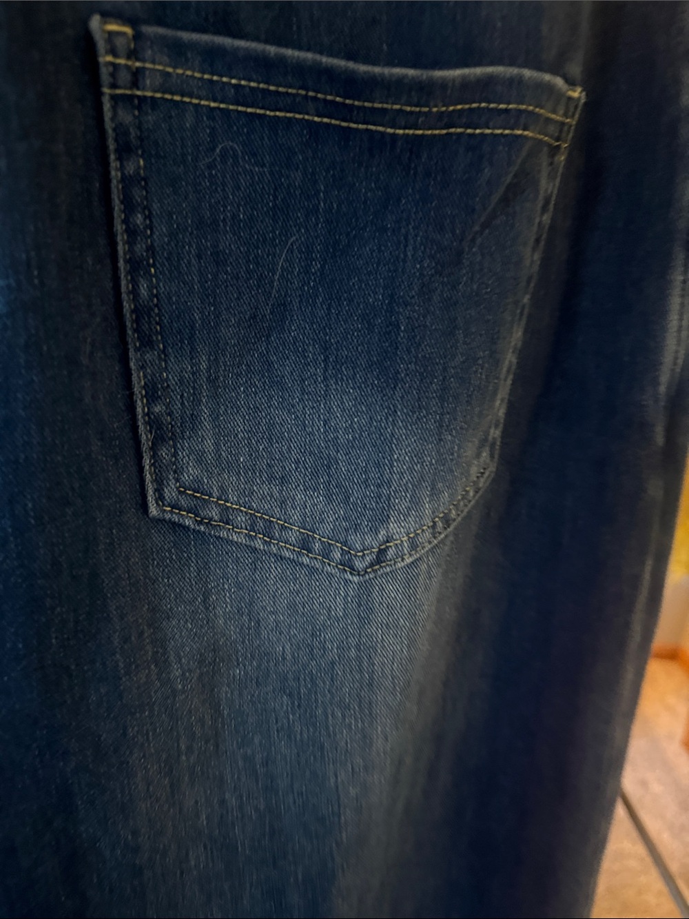 HALARA Dark Blue Wide-Leg Jeans - Picture 5 of 6